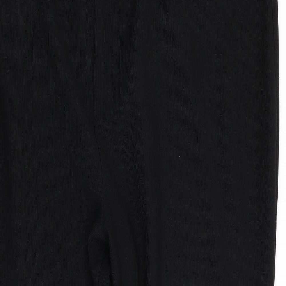 Soon Womens Black   Trousers  Size 18 L29 in - Stretch waistband