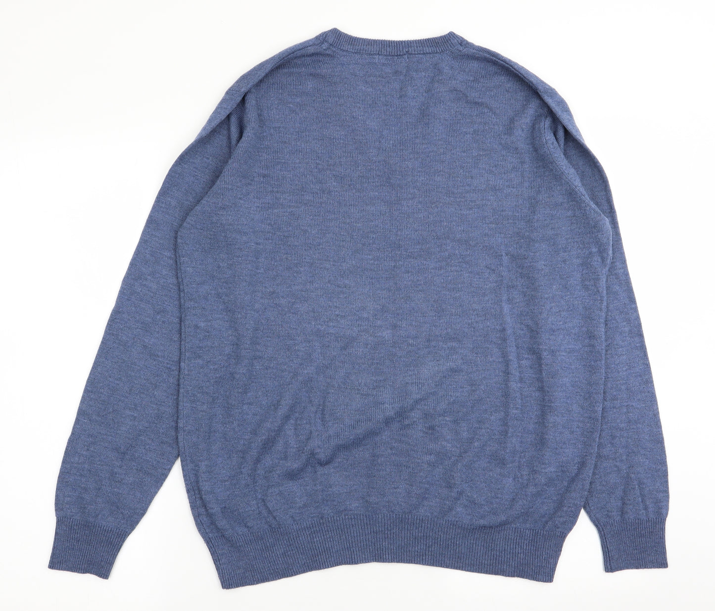 Cotton Traders Mens Blue   Pullover Jumper Size M