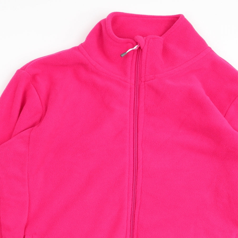 Gelert Womens Pink   Full Zip Jumper Size 14