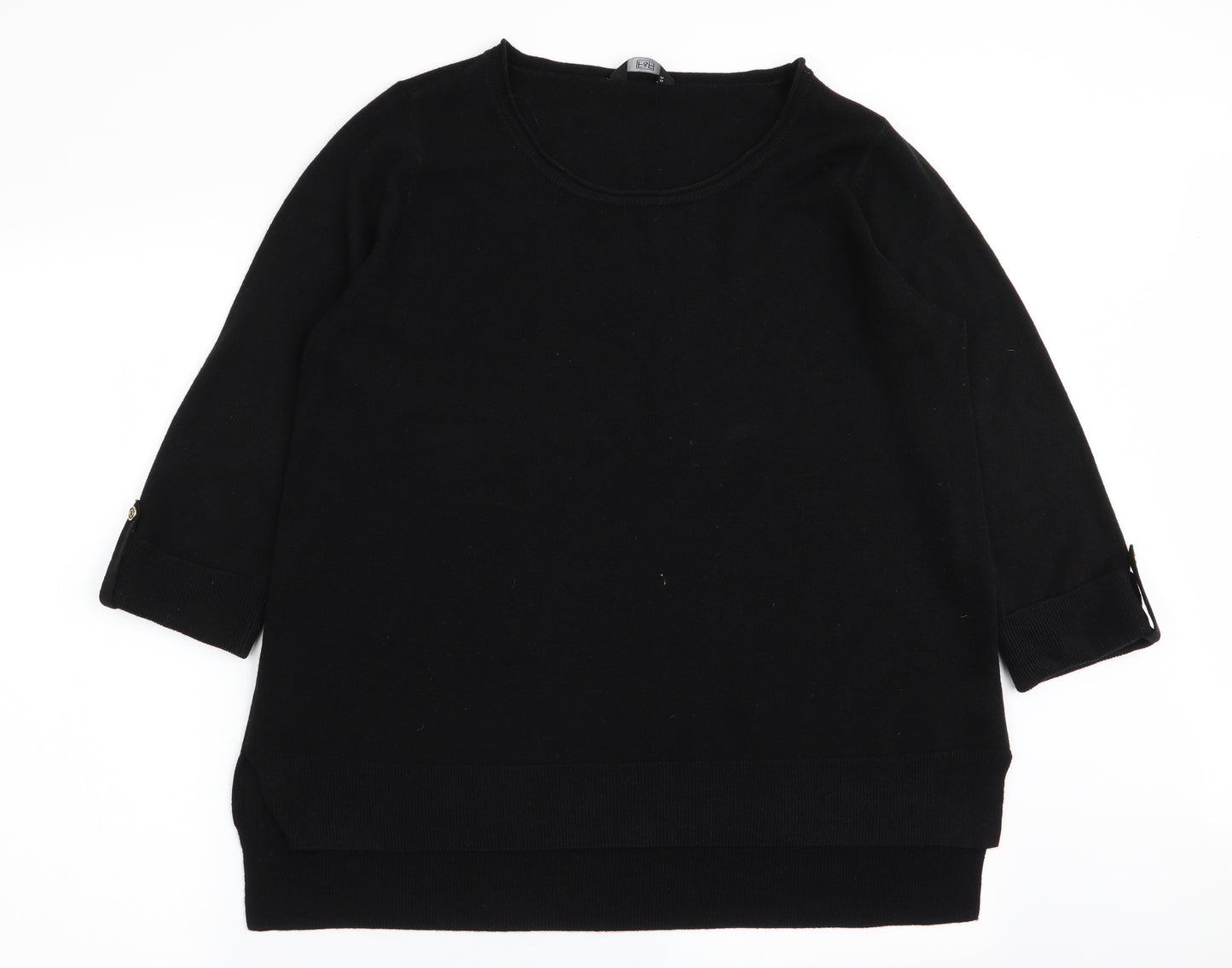 F&F Womens Black   Pullover Jumper Size 18