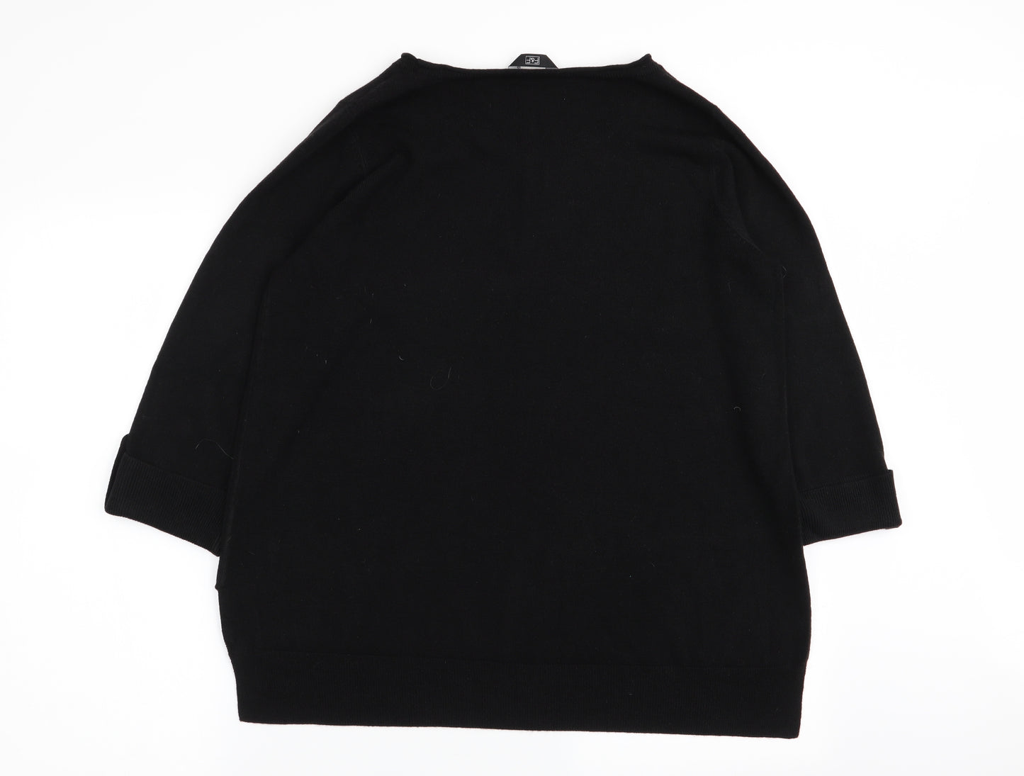 F&F Womens Black   Pullover Jumper Size 18