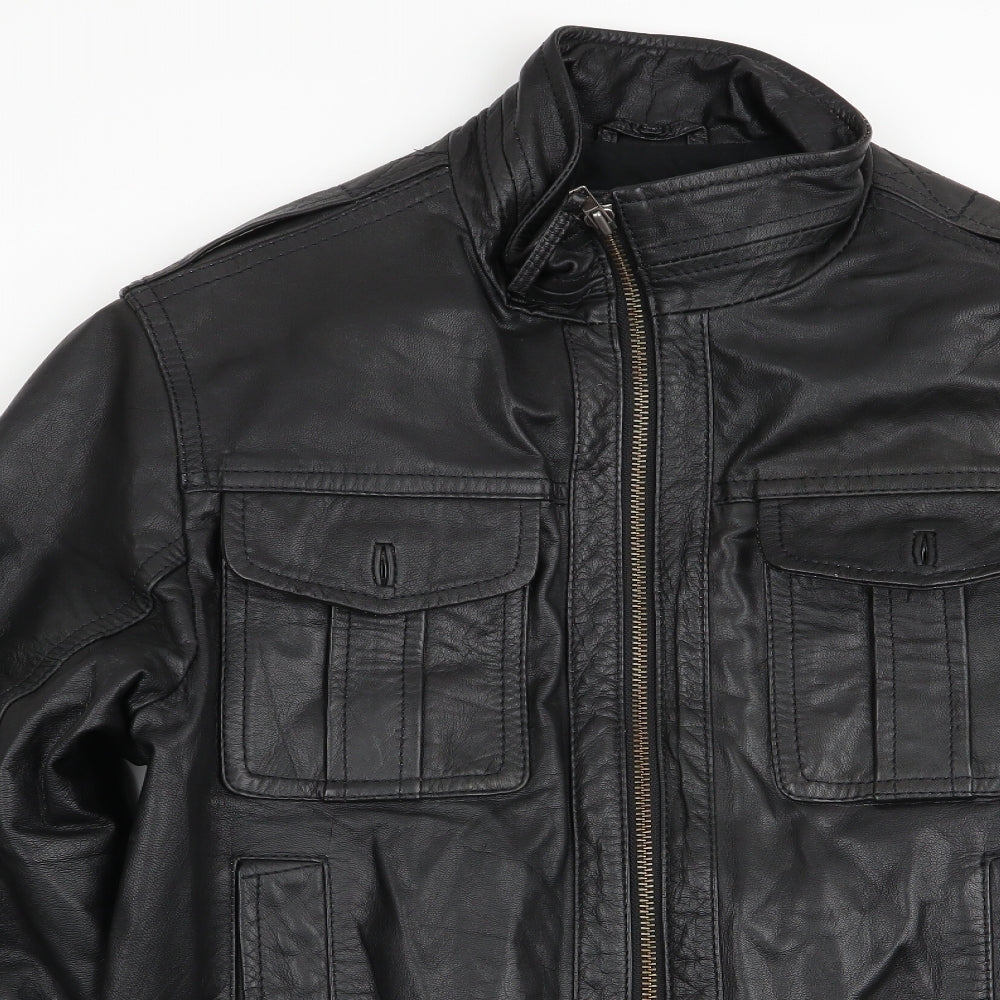 M&S Mens Black   Jacket  Size S