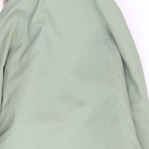 Asda George Womens Green   Parka Coat Size S