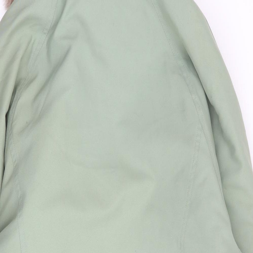 Asda George Womens Green   Parka Coat Size S