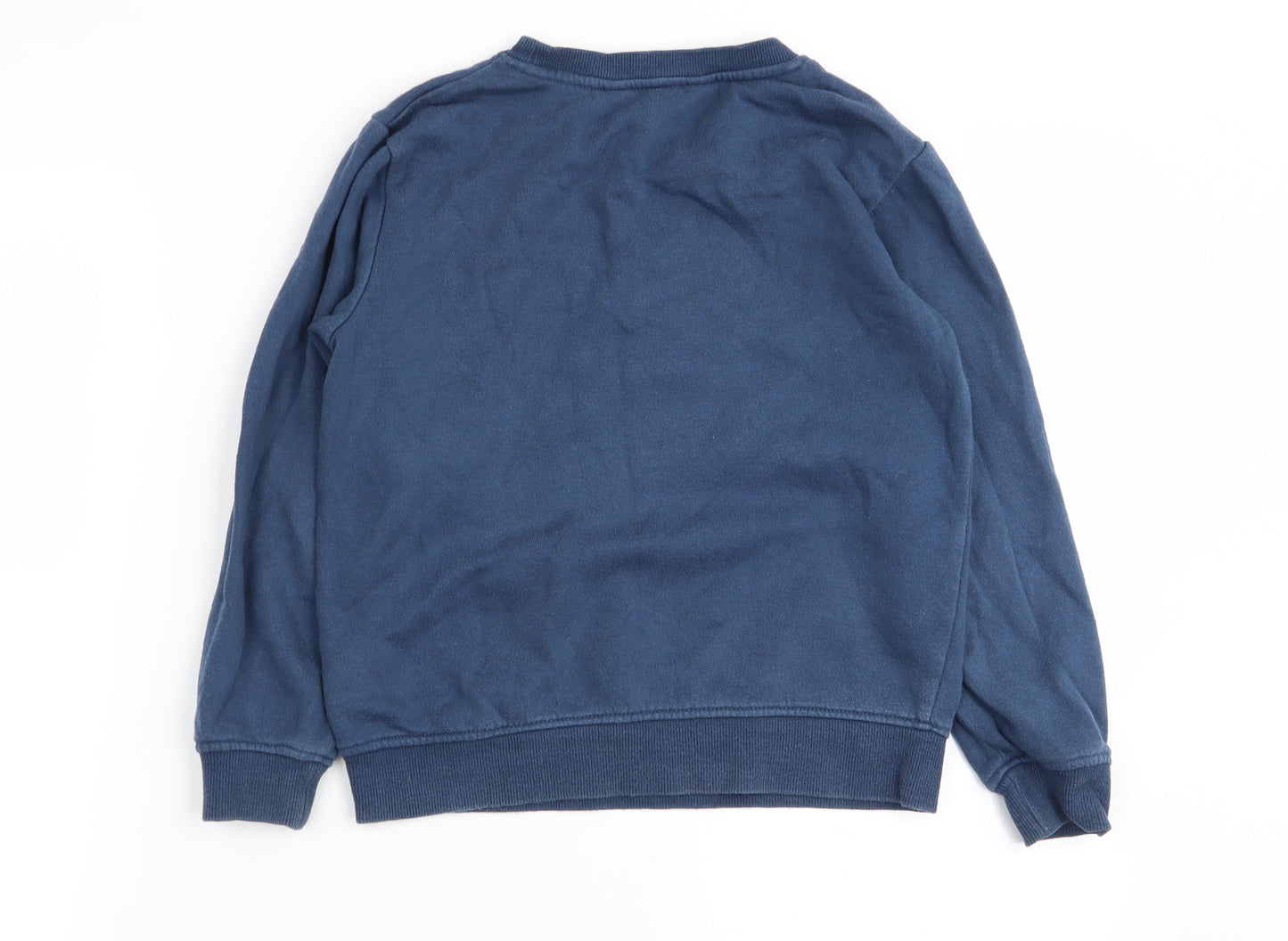 H&M1 Girls Blue   Pullover Jumper Size 7-8 Years