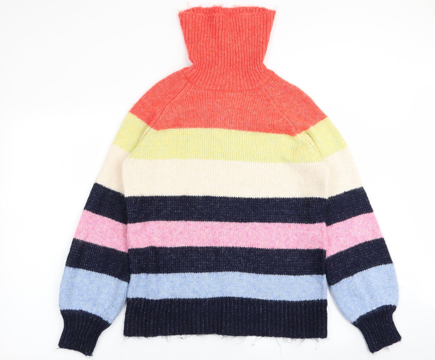 NEXT Womens Multicoloured Striped  Pullover Jumper Size XS