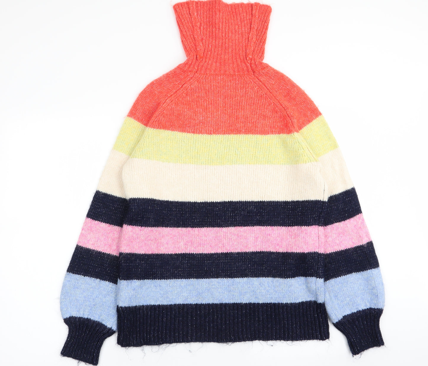 NEXT Womens Multicoloured Striped  Pullover Jumper Size XS
