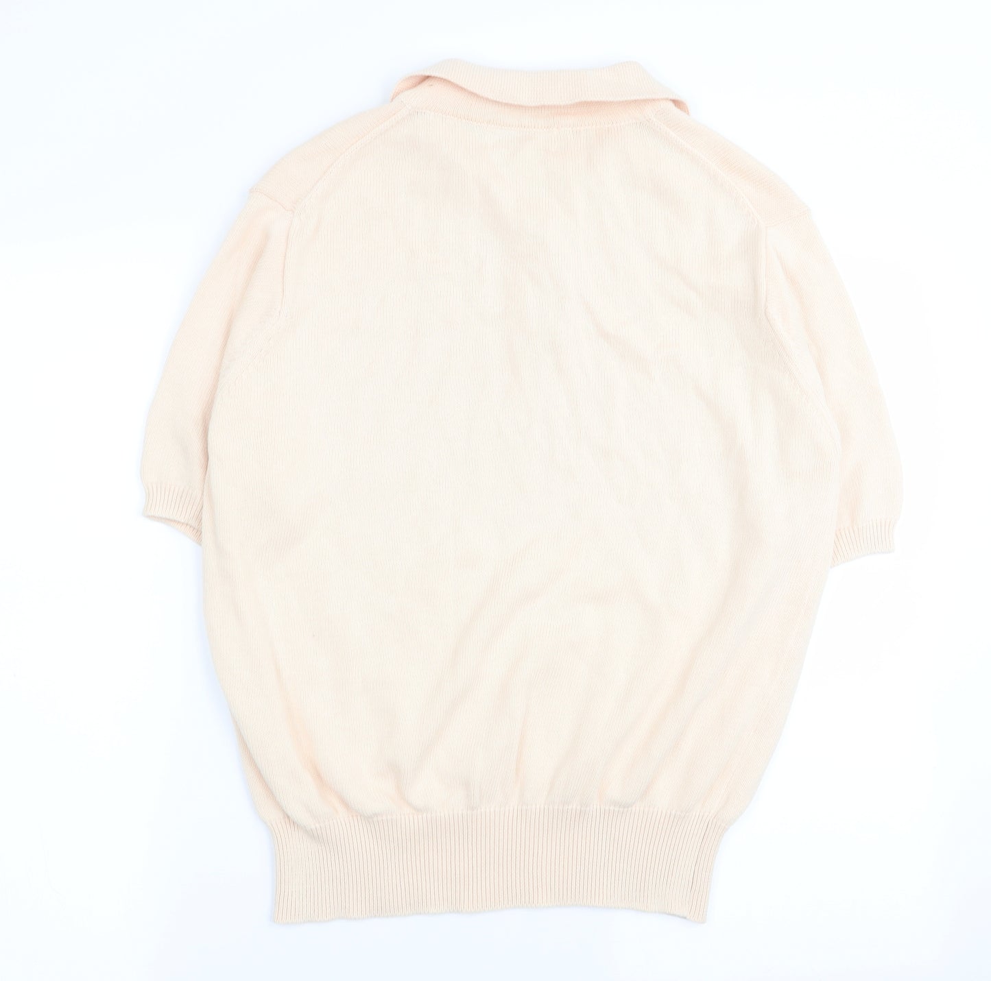 country collection Mens Beige    Polo Size M