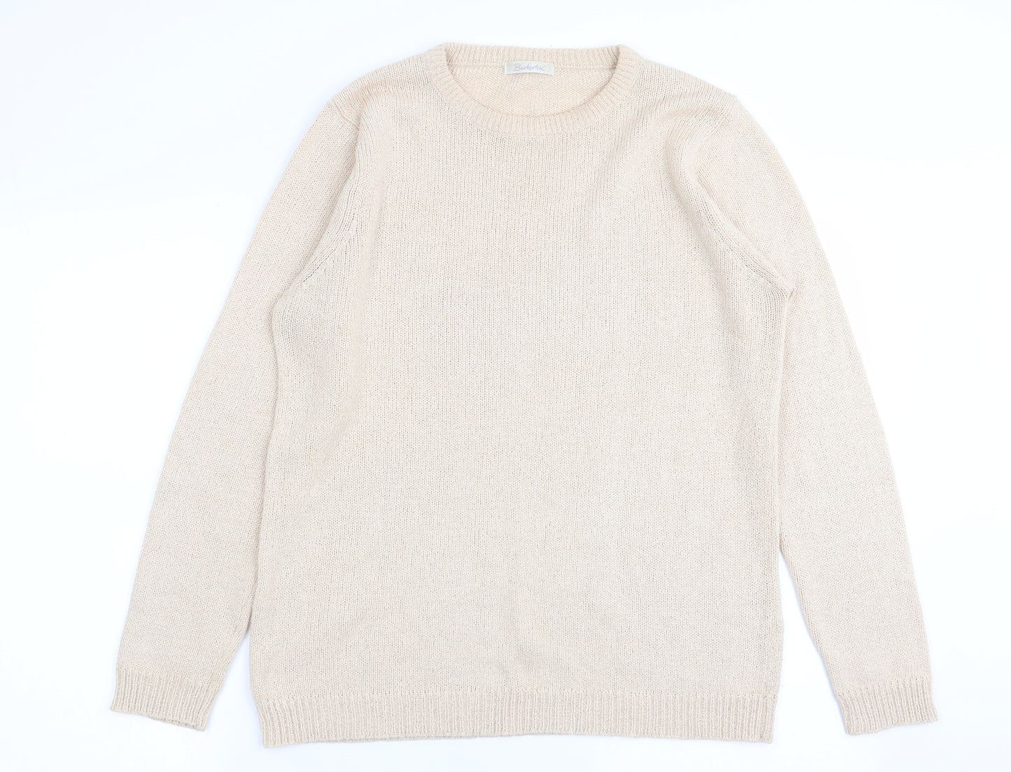 Berkertex Womens Beige   Pullover Jumper Size 14