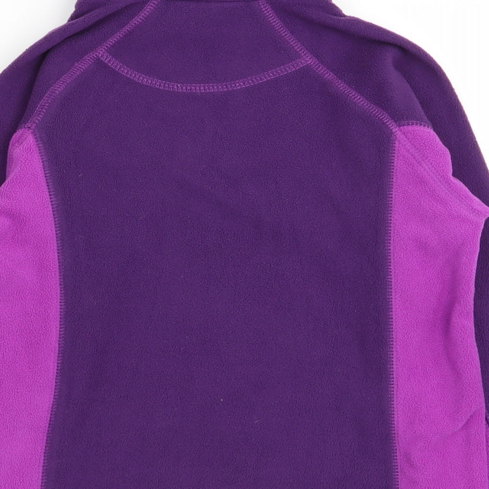 Mountain Warehouse Girls Purple   Pullover Jumper Size 3-4 Years