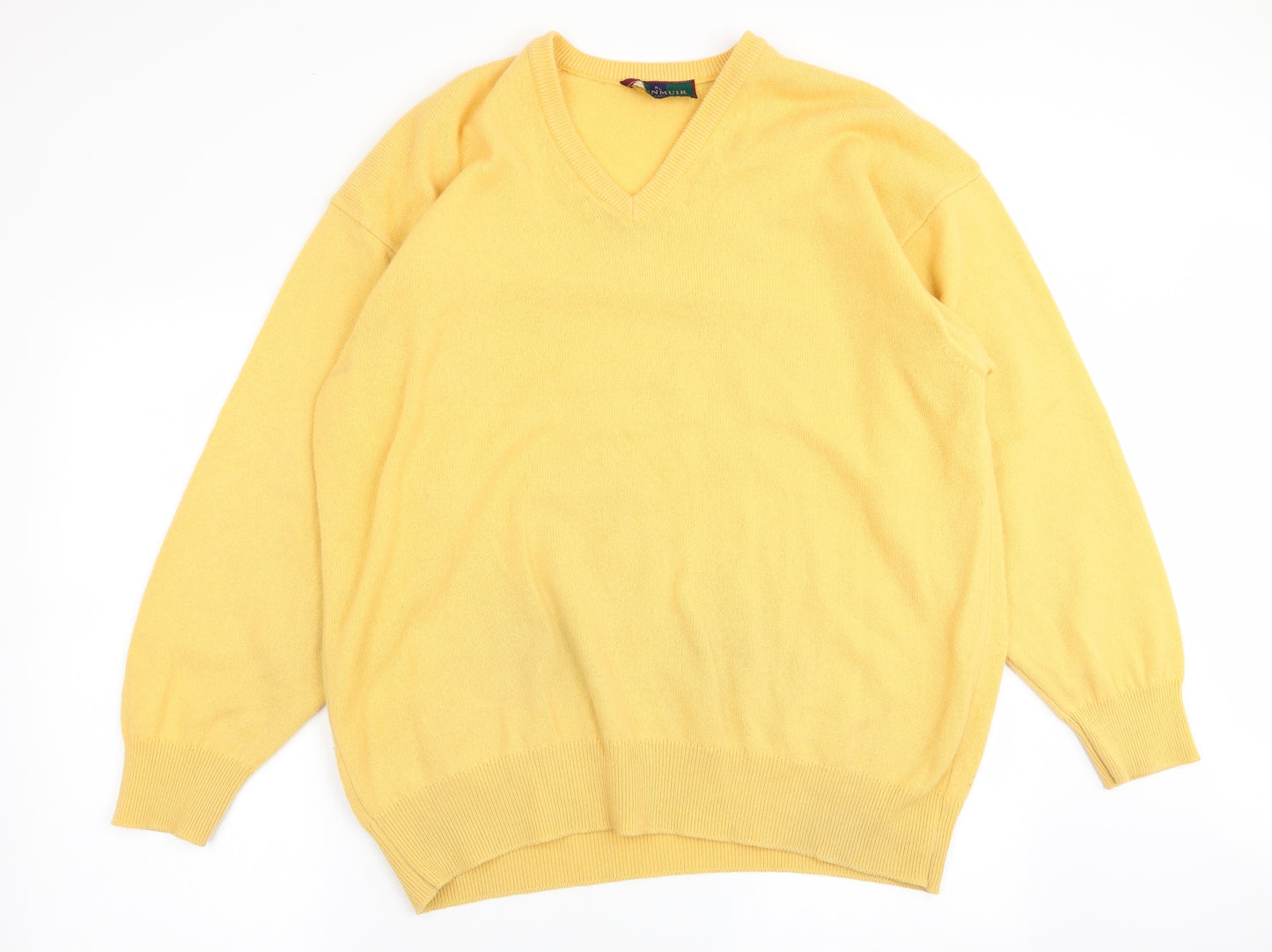 Glenmuir Mens Yellow   Pullover Jumper Size XL