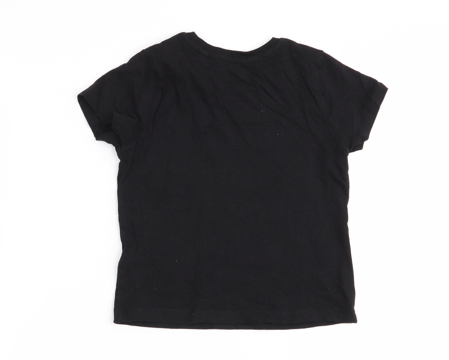 Primark Boys Black   Basic T-Shirt Size 18-24 Months