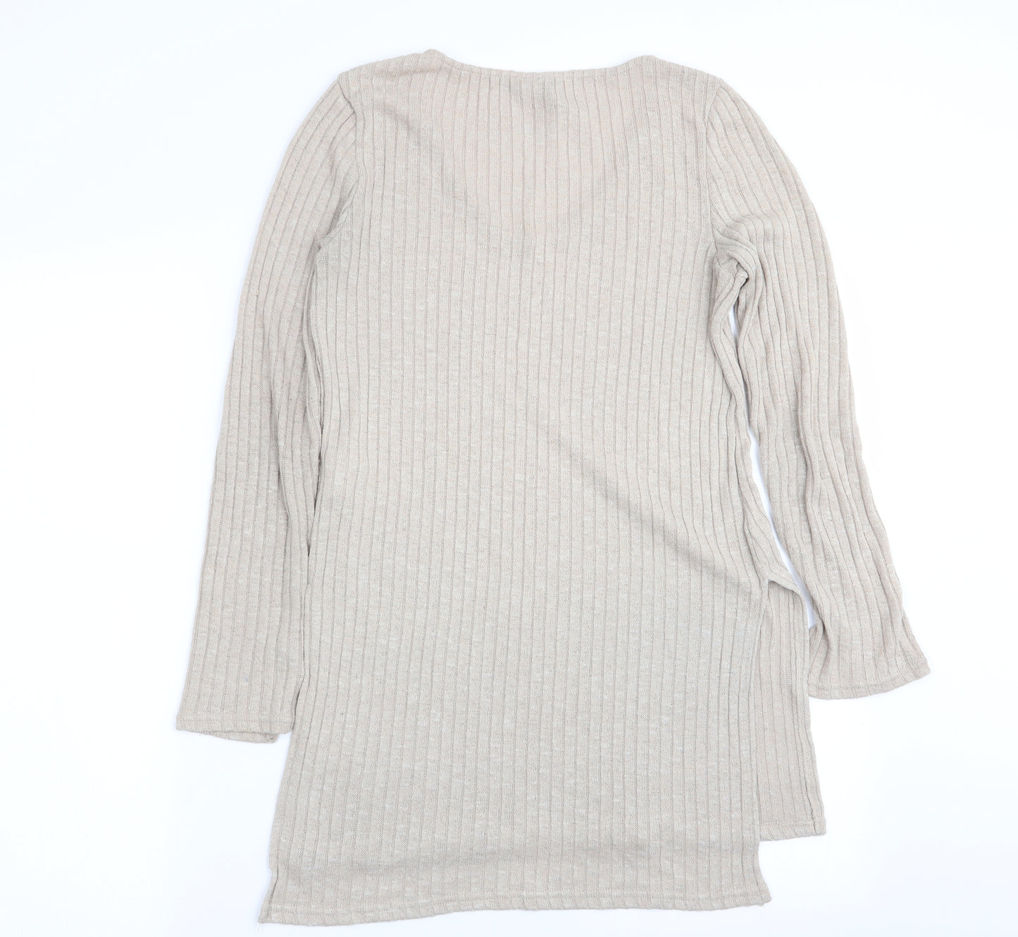 Divided by H&M Womens Beige   Basic T-Shirt Size S