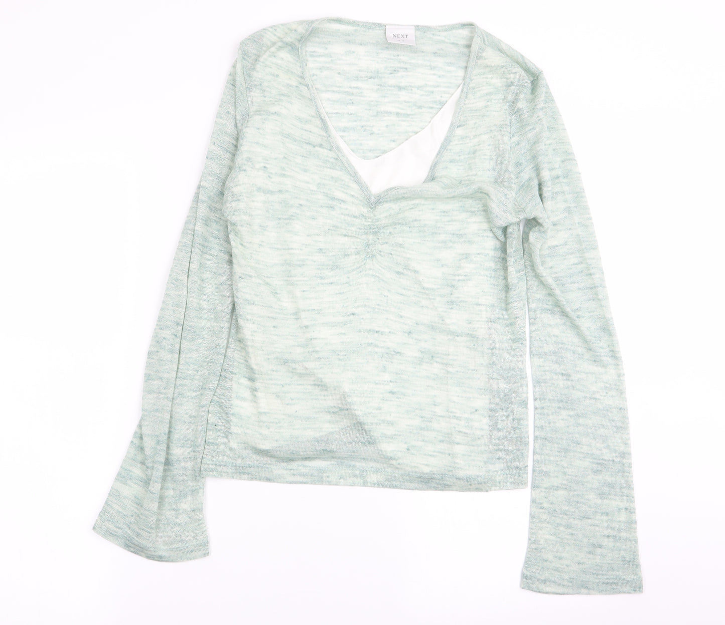 NEXT Womens Green   Basic T-Shirt Size 14