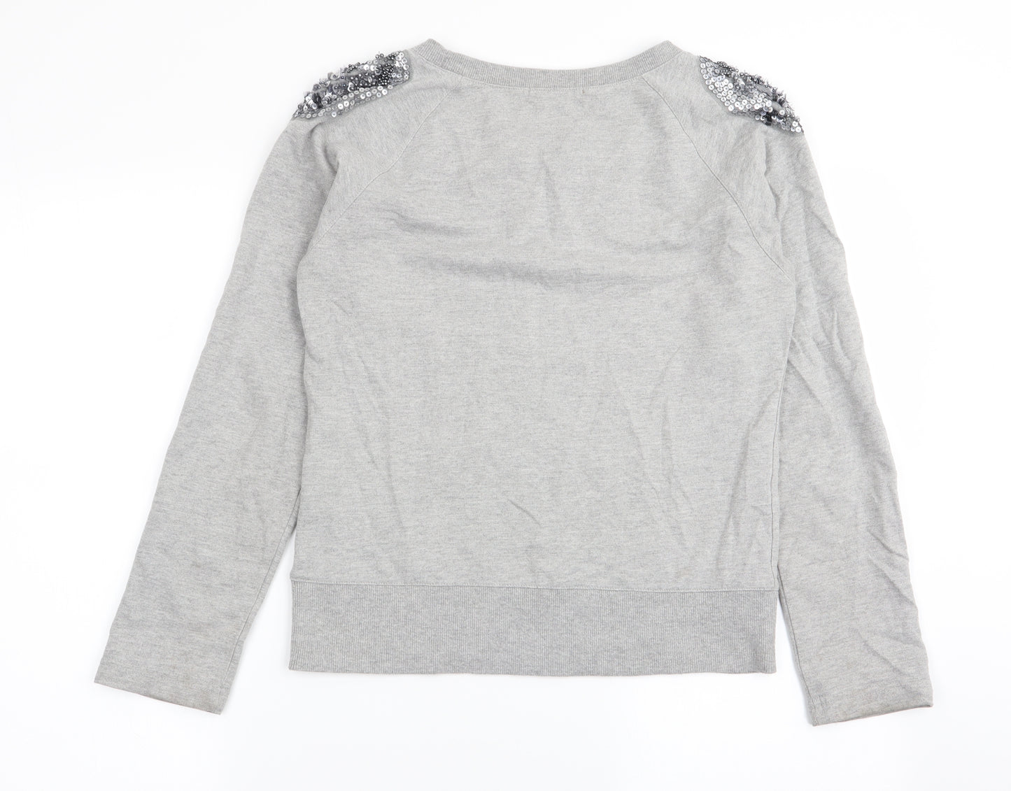 saint tropez Womens Grey   Pullover Jumper Size S