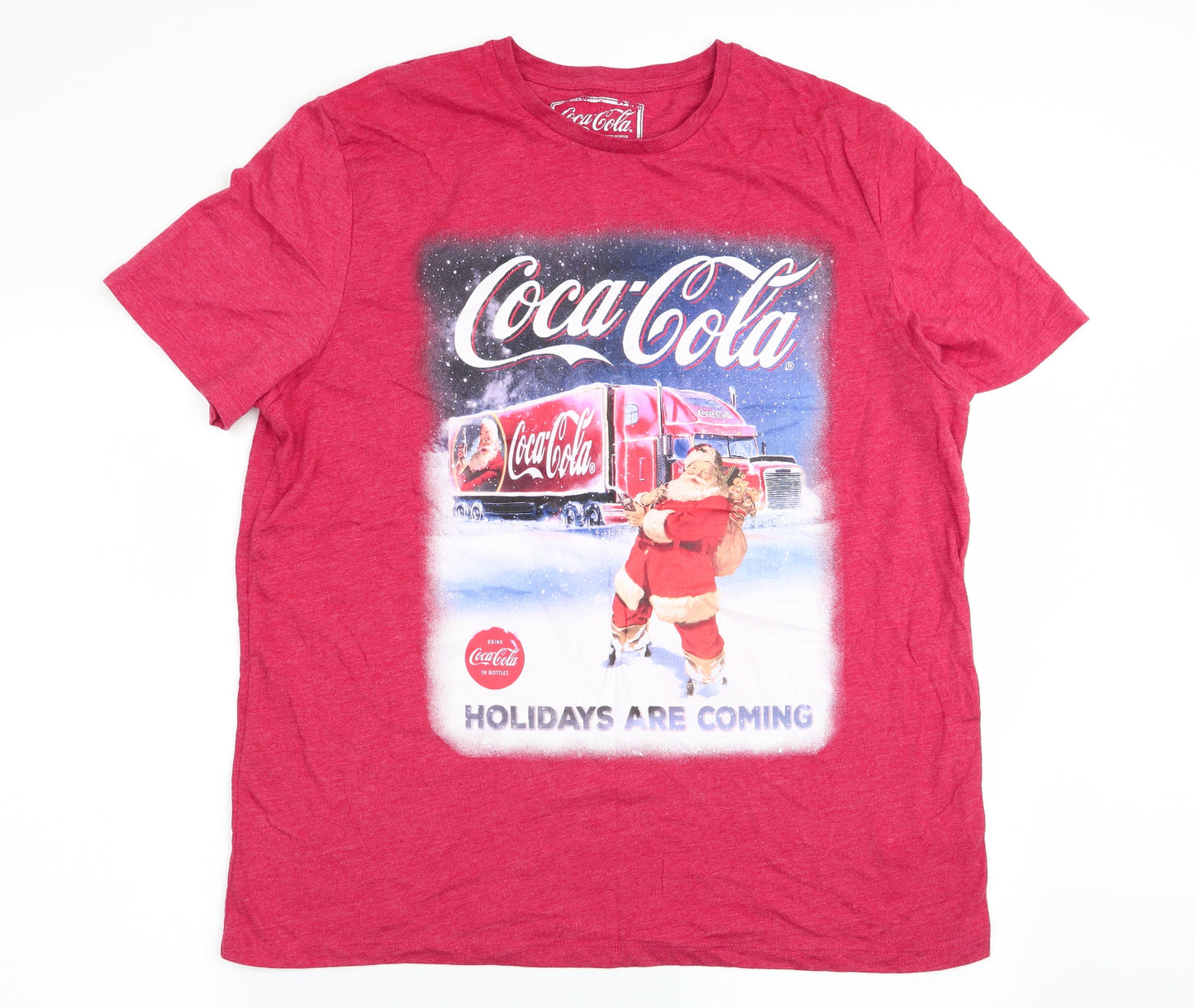 F&F Mens Red    T-Shirt Size XL