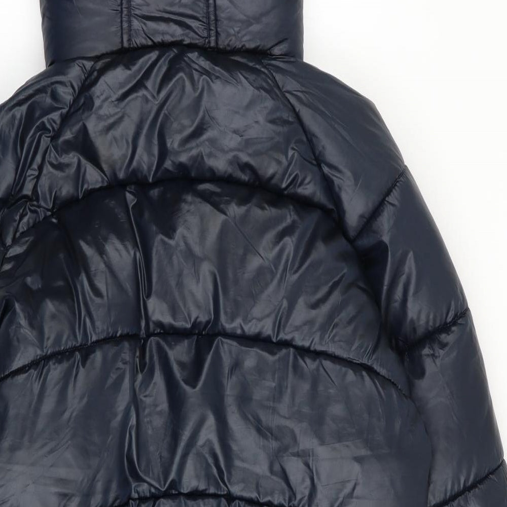 NEXT Girls Blue   Puffer Jacket Coat Size 12 Years