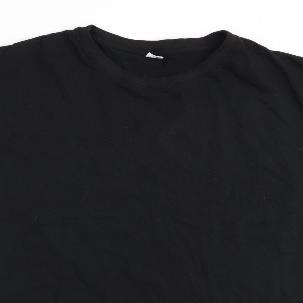 KY Womens Black   Basic T-Shirt Size XL