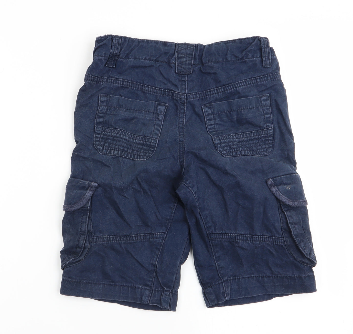 John Lewis Boys Blue   Cargo Shorts Size 9 Years