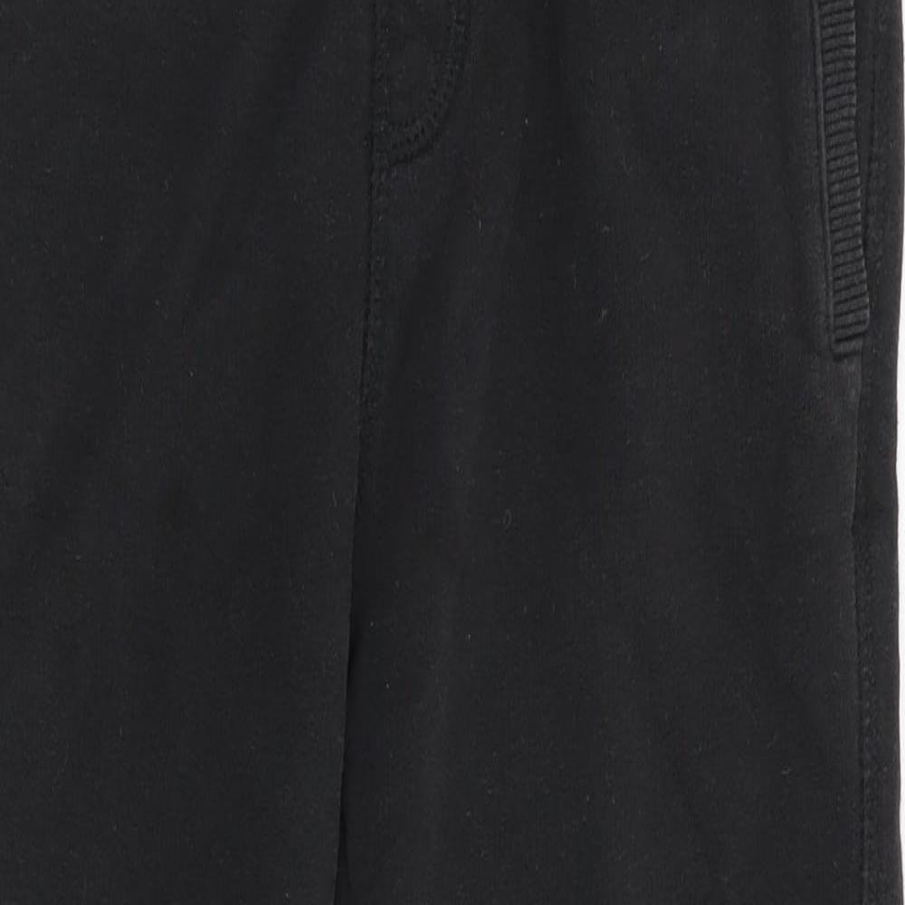 Nutmeg Boys Black   Jogger Trousers Size 7-8 Years