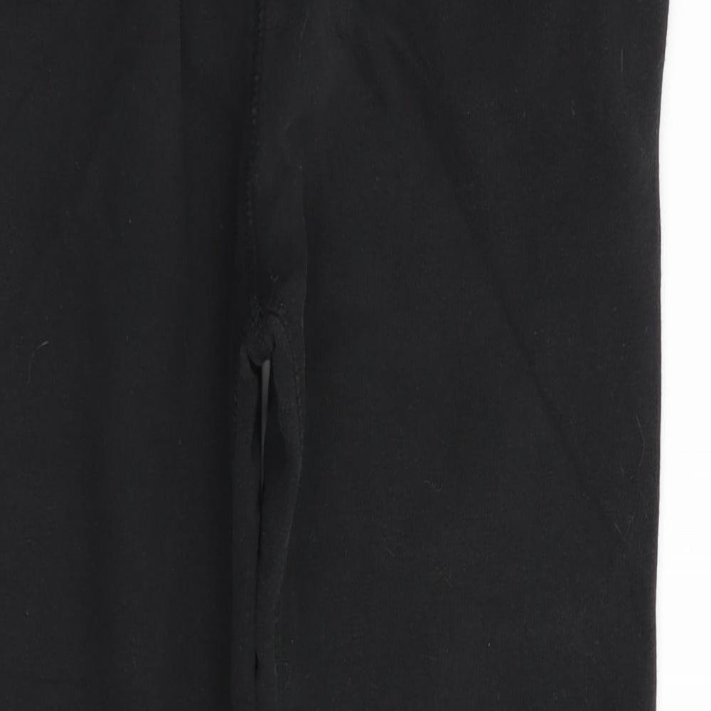 Nutmeg Boys Black   Jogger Trousers Size 7-8 Years