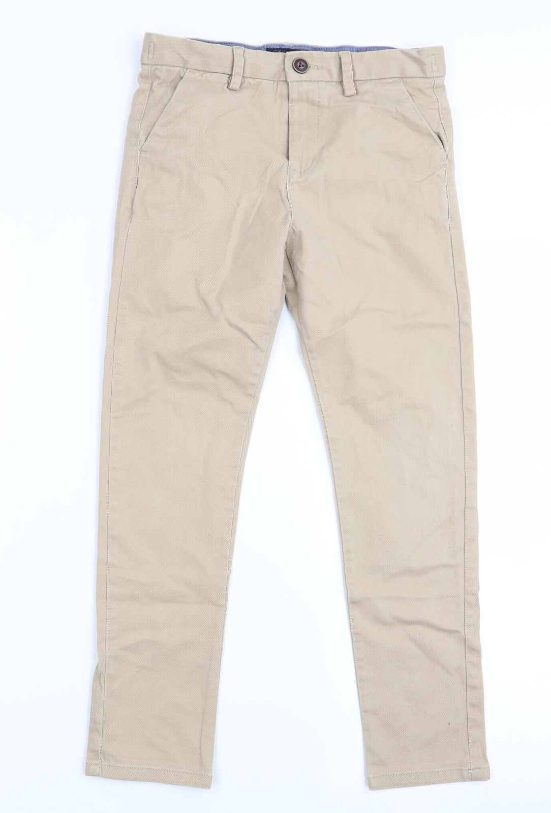 NEXT Boys Beige   Chino Trousers Size 8 Years