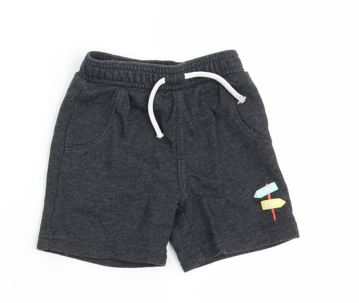 Primark Boys Grey Capri Trousers Size 12-18 Months