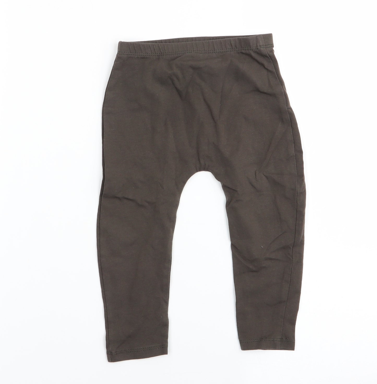 Matalan Girls Green   Jogger Trousers Size 12-18 Months  - leggings