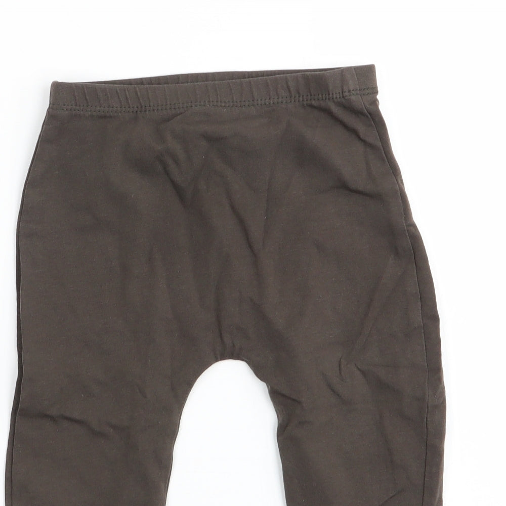 Matalan Girls Green   Jogger Trousers Size 12-18 Months  - leggings