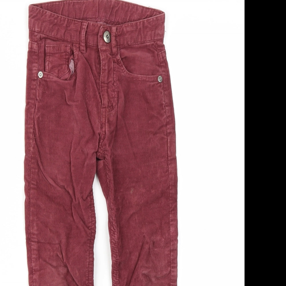 Zara Boys Purple   Capri Trousers Size 4-5 Years