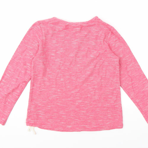 NEXT Girls Orange   Basic T-Shirt Size 7 Years