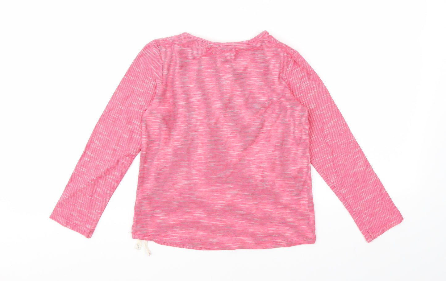 NEXT Girls Orange   Basic T-Shirt Size 7 Years