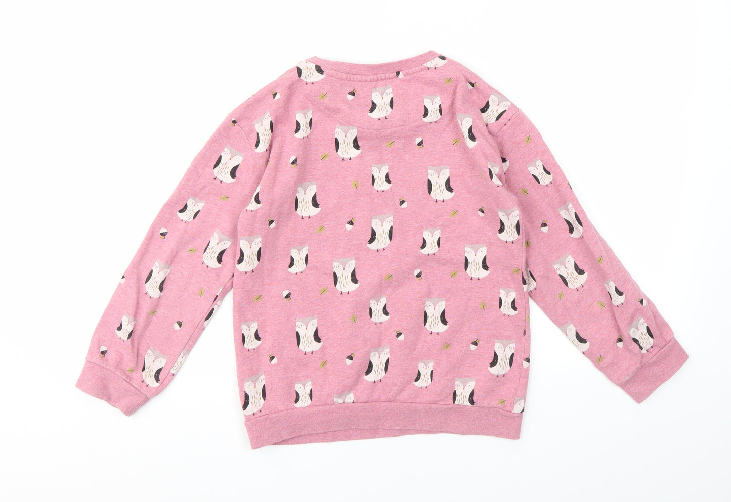 JHON LEWIS Girls Pink Geometric  Pullover Sweatshirt Size 10 Years