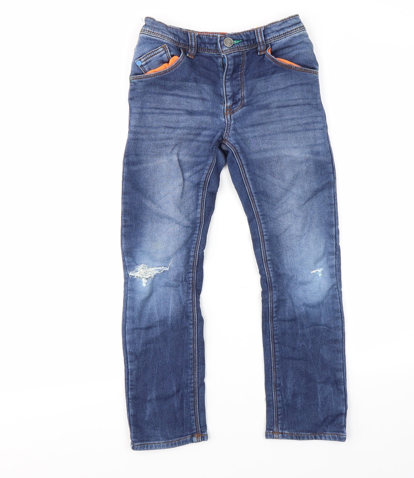 NEXT Boys Blue   Straight Jeans Size 8 Years
