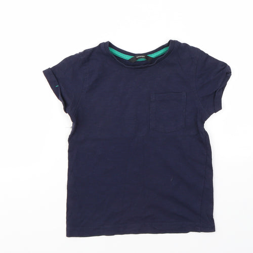 George Boys Blue   Basic T-Shirt Size 5-6 Years