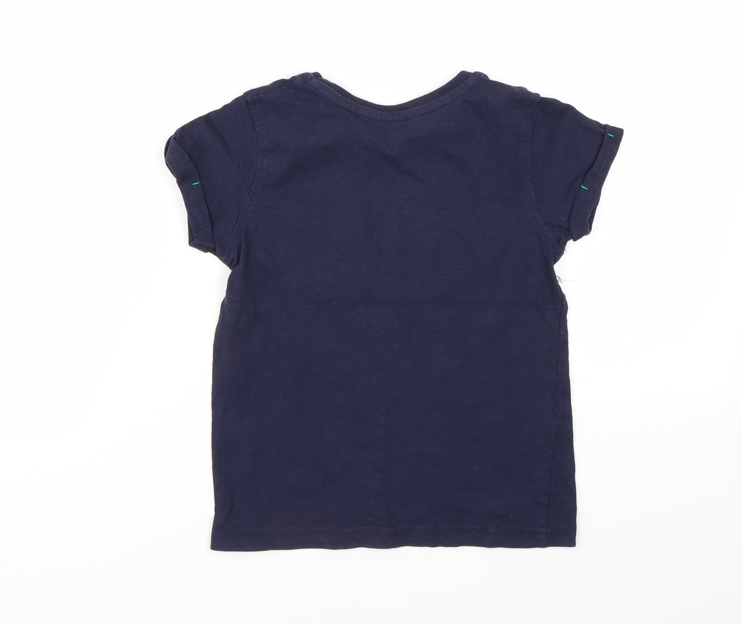 George Boys Blue   Basic T-Shirt Size 5-6 Years