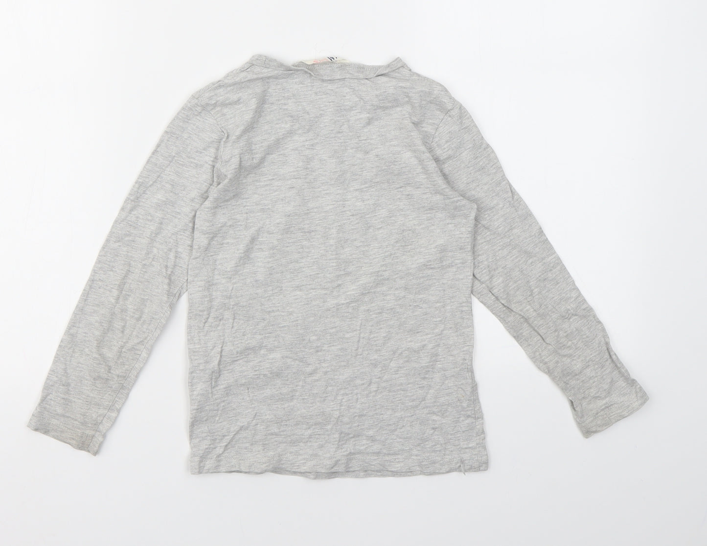 H&M Boys Grey Geometric  Basic T-Shirt Size 5-6 Years