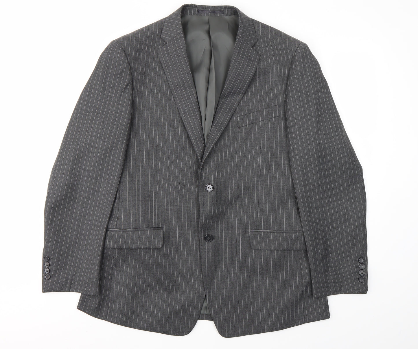 Charlton Gray Mens Grey   Jacket Blazer Size 42