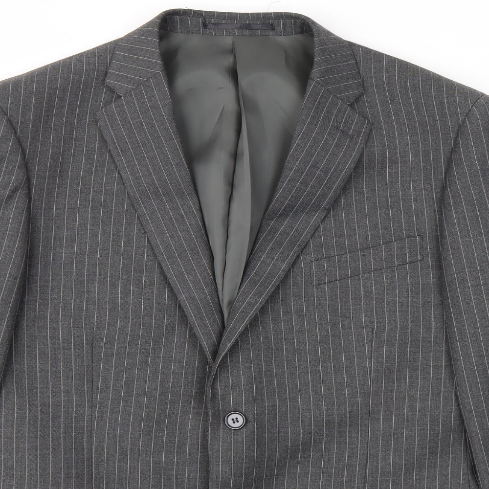 Charlton Gray Mens Grey   Jacket Blazer Size 42