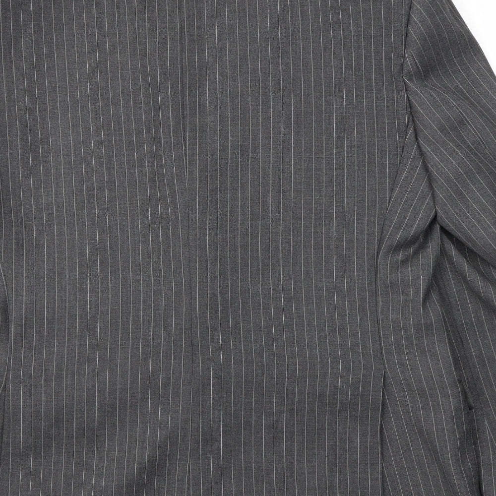 Charlton Gray Mens Grey   Jacket Blazer Size 42