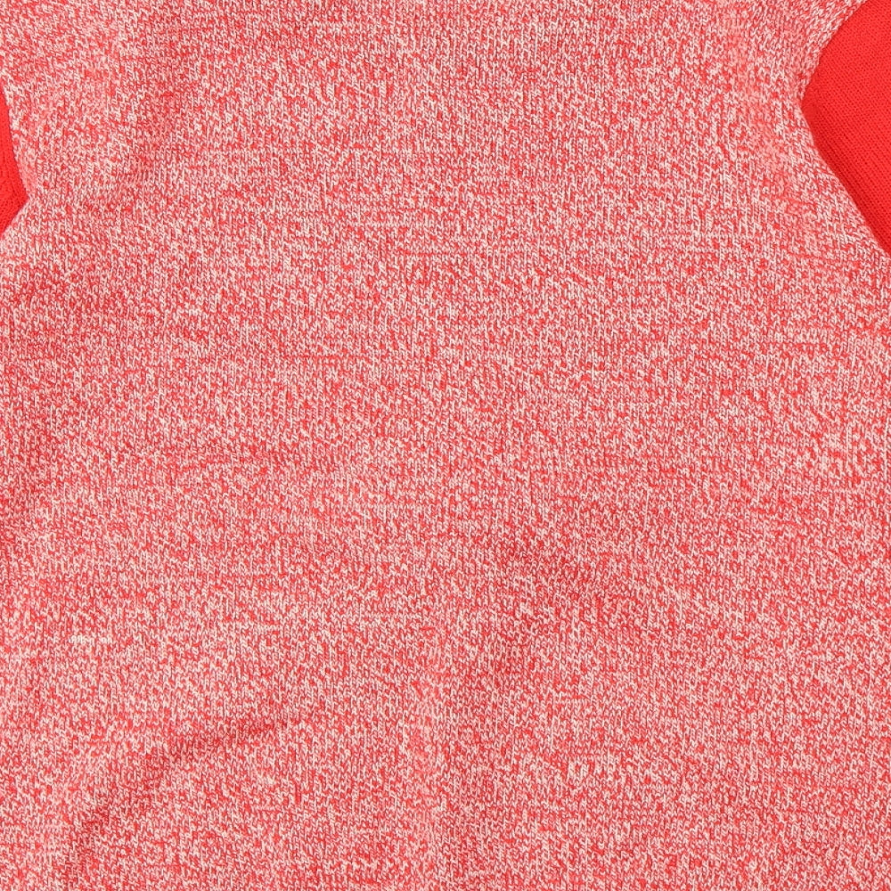 NEXT Womens Red Animal Print  Pullover Jumper Size 14