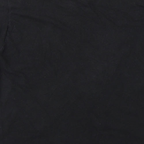 ZOO YORK  Mens Black Geometric   T-Shirt Size L