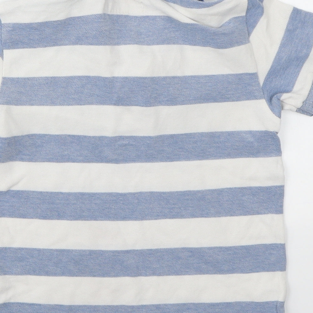 H&M Boys Multicoloured Striped  Basic T-Shirt Size 5-6 Years