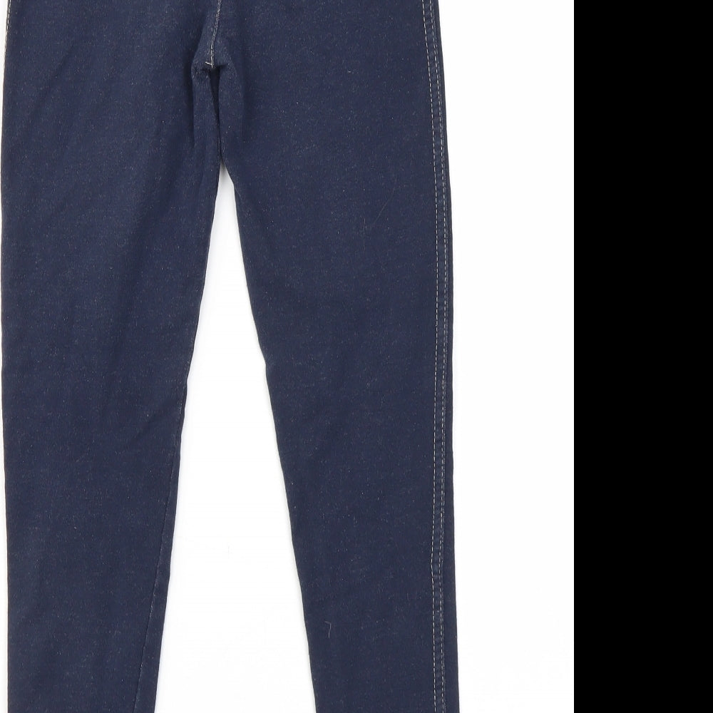 YD Girls Blue   Jegging Trousers Size 10-11 Years