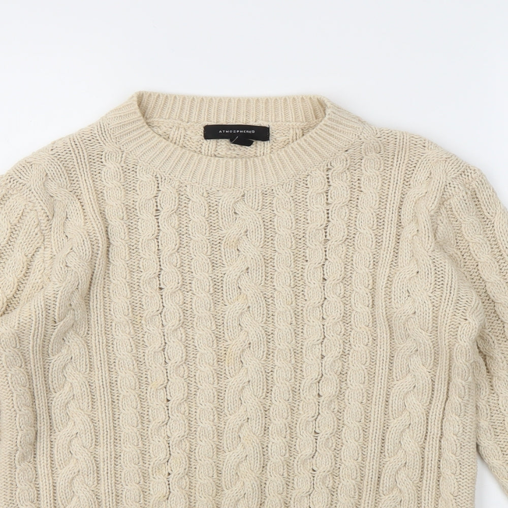 Primark Womens Beige   Pullover Jumper Size 12