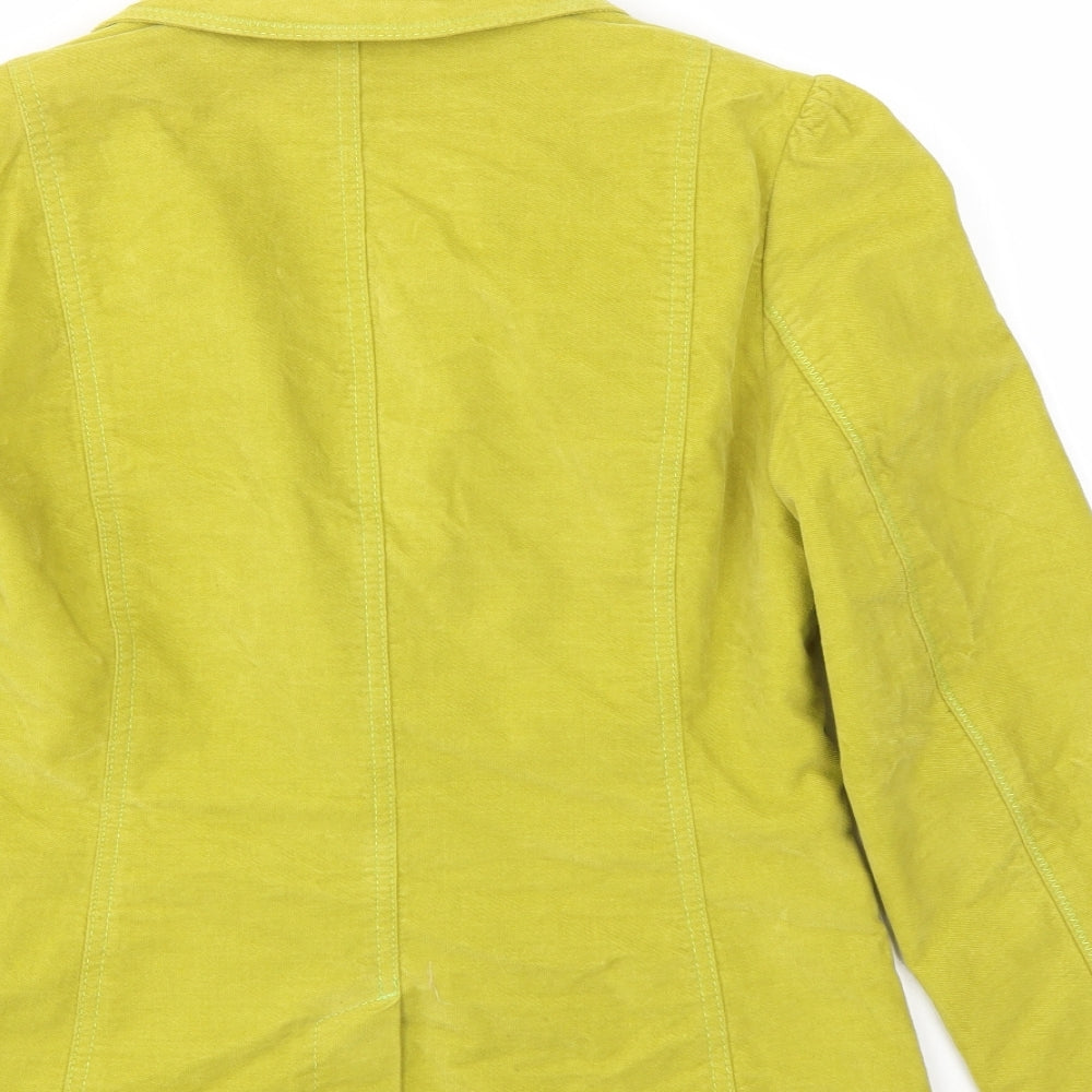 Per Una Womens Green   Jacket Blazer Size 12