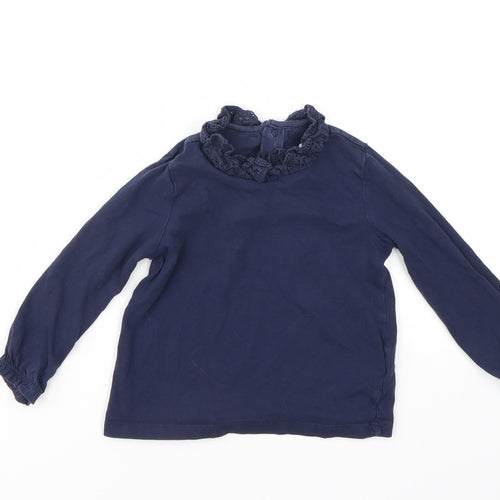 F&F Girls Blue   Basic T-Shirt Size 12-18 Months