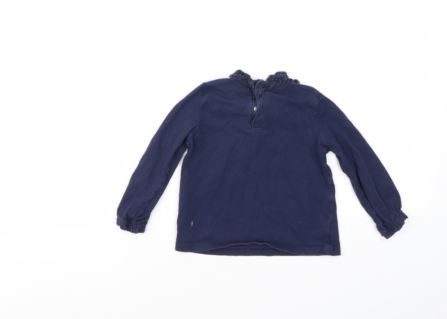 F&F Girls Blue   Basic T-Shirt Size 12-18 Months