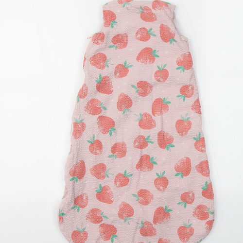 TU  Pink Geometric  Babygrow One-Piece Size 6-9 Months