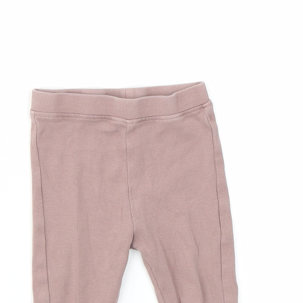 Nutmeg Girls Purple   Capri Leggings Size 12-18 Months